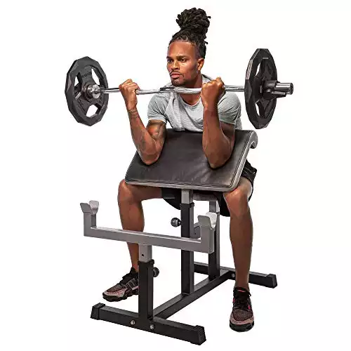 Banc de curl prédicateur de StrengthTech Fitness