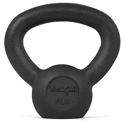 Kettlebell en fonte Yes4All