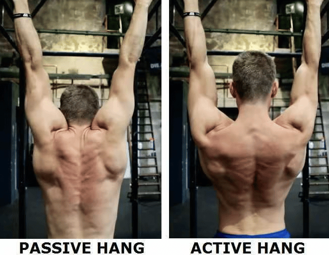 comment faire le "Active Hang" (suspension active)