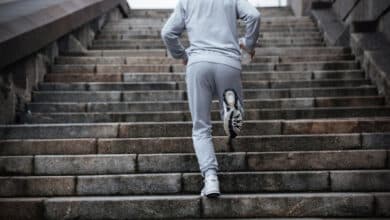 Combien d'escaliers dois-je monter pour un bon entraînement ?