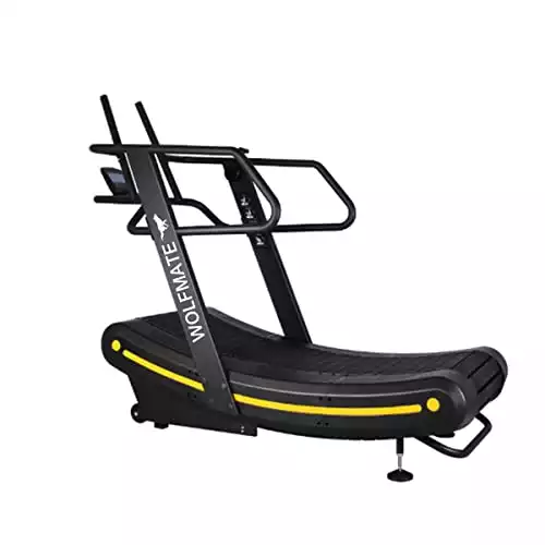 Tapis de course incurvé WOLFMATE Fitness Air Runner