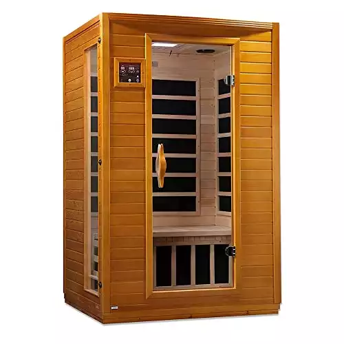 Dynamic Golden Designs Andora 2 Person Dry Heat Home Sauna (Sauna de maison à chaleur sèche)