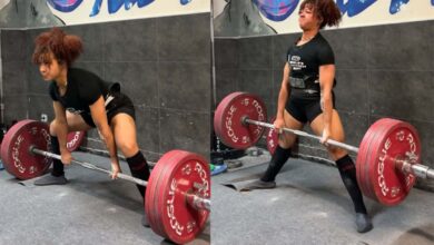 Jade Jacob écrase un PR à deux répétitions de soulevé de terre brut de 225 kg (496 lb) en préparation pour les championnats de dynamophilie IPF Sheffield 2024 – Fitness Volt