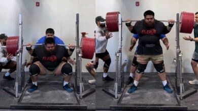 Jesus Olivares marque un PR colossal de 475 kg (1 047,2 lb) en squat brut à l'entraînement – ​​Fitness Volt