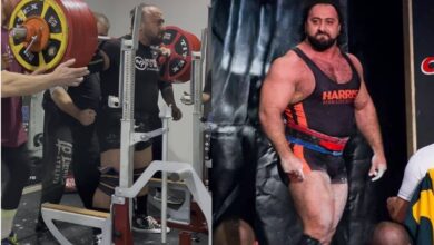 Zahir Khudayarov écrase un squat de 460 kg (1 014,1 lb) avec des enveloppes pour deux répétitions en préparation pour le retour de la dynamophilie – Fitness Volt