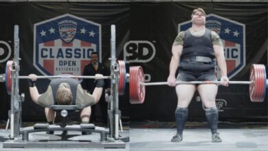 Alexis Jones (+84 kg) fume un développé couché brut et un soulevé de terre Records du monde non officiels de l'IPF aux AMP Classic Open Nationals 2024 – Fitness Volt