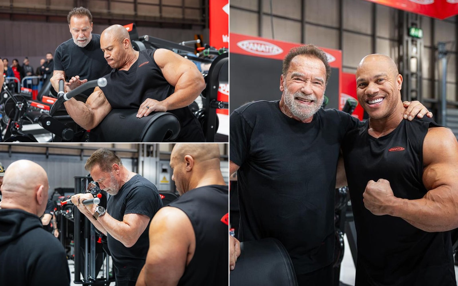 Arnold Schwarzenegger et Phil Heath s'associent pour un entraînement épique au Arnold Sports Festival UK 2024 – Fitness Volt