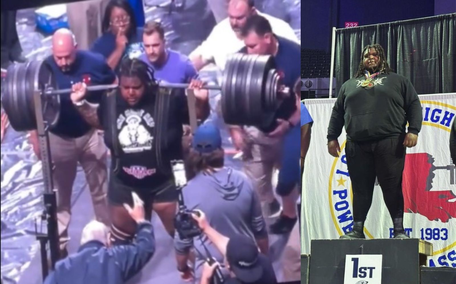 Dwayne Coleman, 18 ans, établit le record de l'État de Louisiane avec un squat équipé de 900 lb (408,2 kg) – Fitness Volt