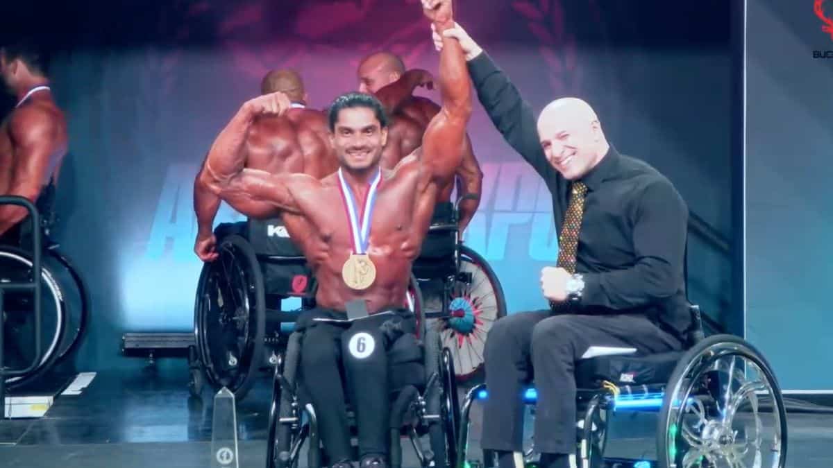 Gagnant du fauteuil roulant Arnold Classic 2024