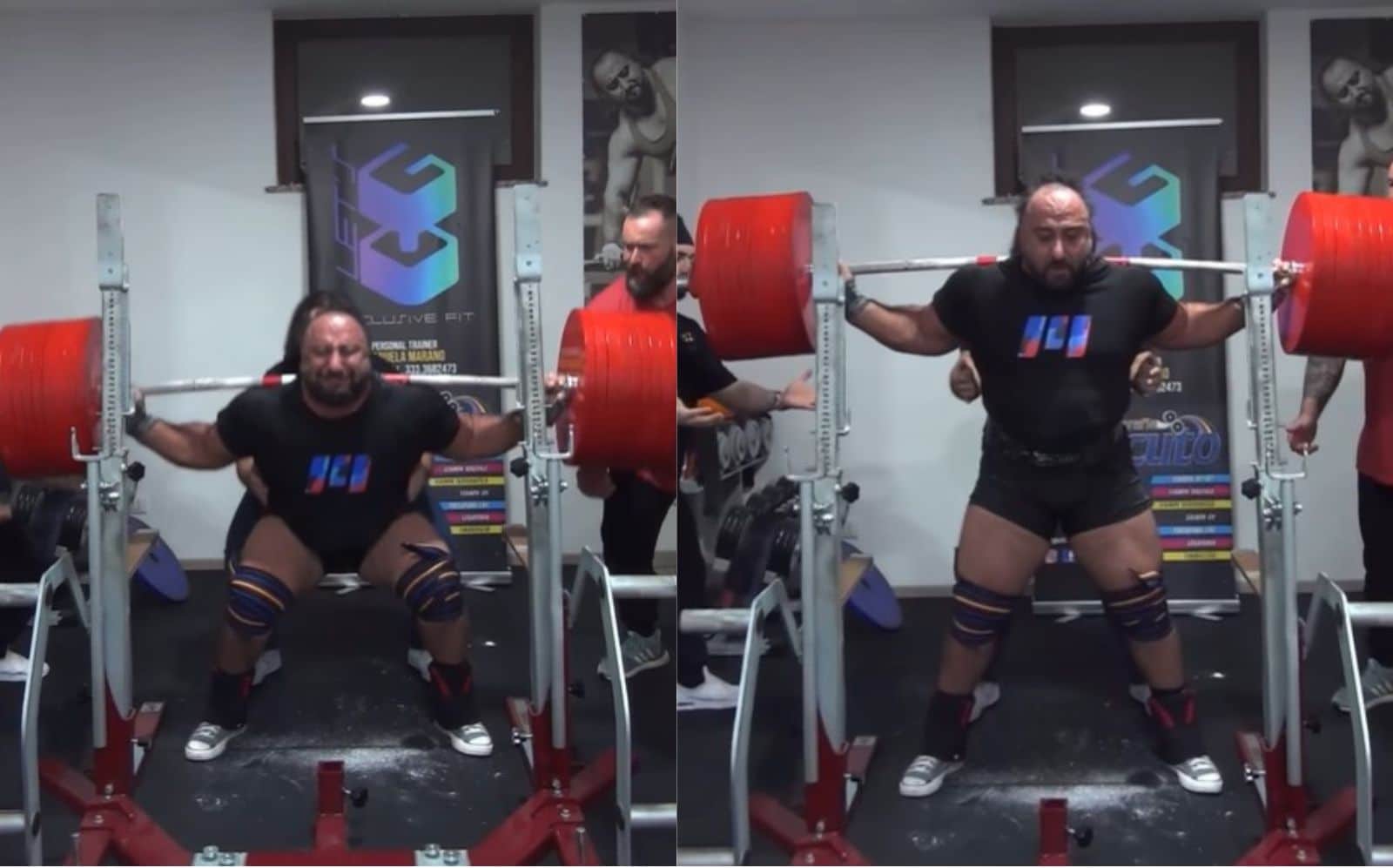 Zahir Khudayarov écrase un squat de 475 kg (1 047,2 lb) avec des enveloppes pour deux répétitions à l'entraînement – ​​Fitness Volt