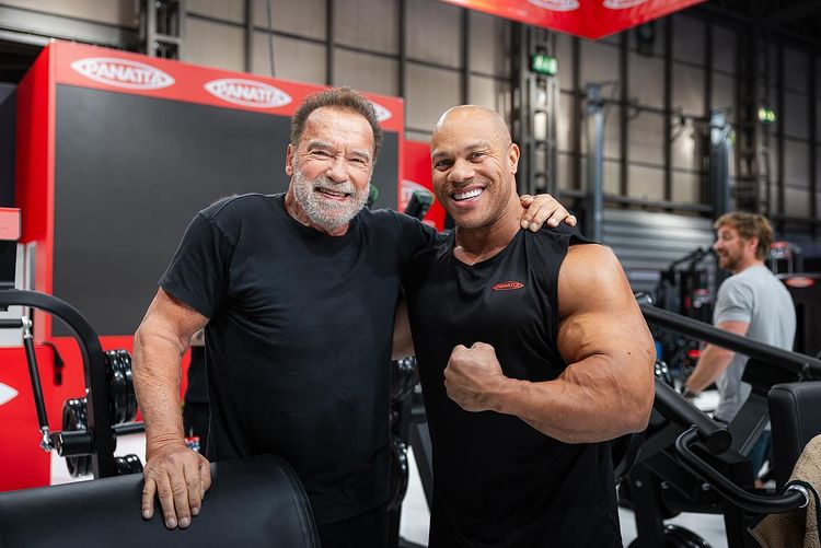 Arnold avec Phil