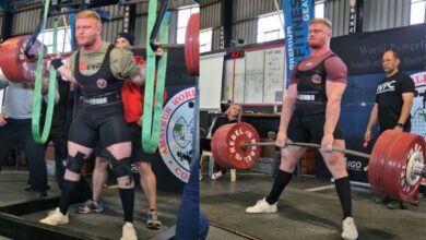 Colton Engelbrecht (110 kg) établit un record du monde de tous les temps à l'état brut avec 1 120 kg (2 469,2 lb) – Fitness Volt