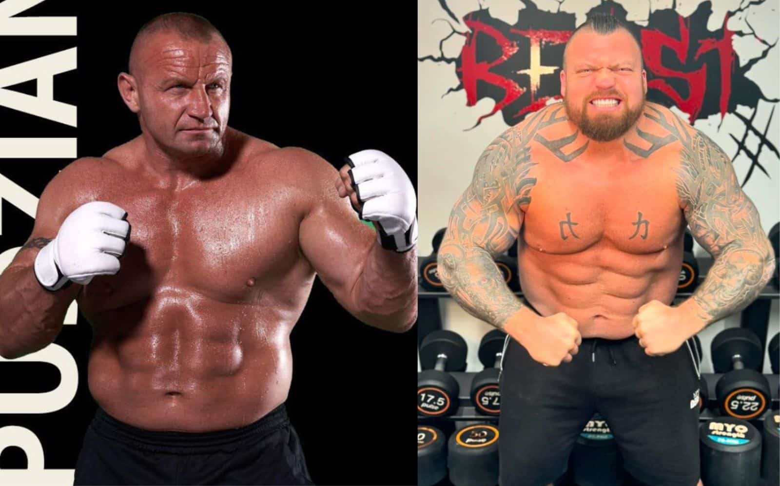 Eddie Hall appelle le 5x WSM Mariusz Pudzianowski pour une confrontation après avoir remporté ses débuts en MMA 2 contre 1