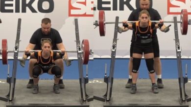 Pleun Dekkers (52 kg) établit le record du monde de squat brut de 175,5 kg (386,9 lb) aux Championnats du monde IPF de dynamophilie 2024 – Fitness Volt