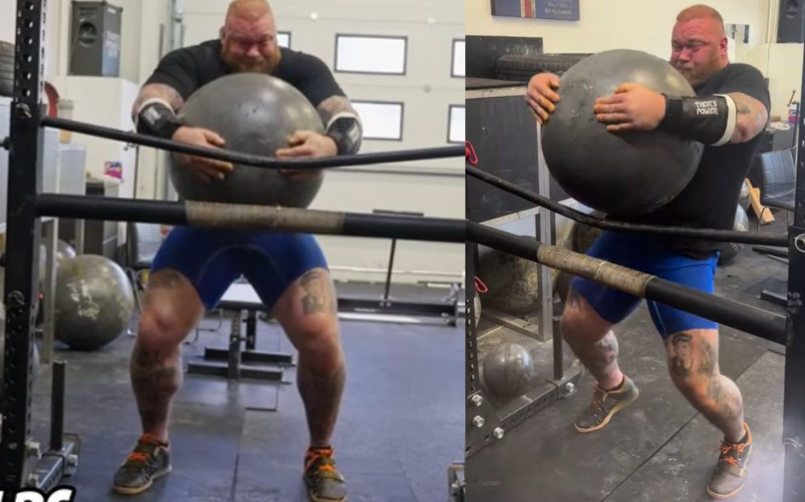 Hafthor Bjornsson bat un record personnel à l'entraînement avec 260 kg (573,2 lb) de poids Atlas Stone – Fitness Volt