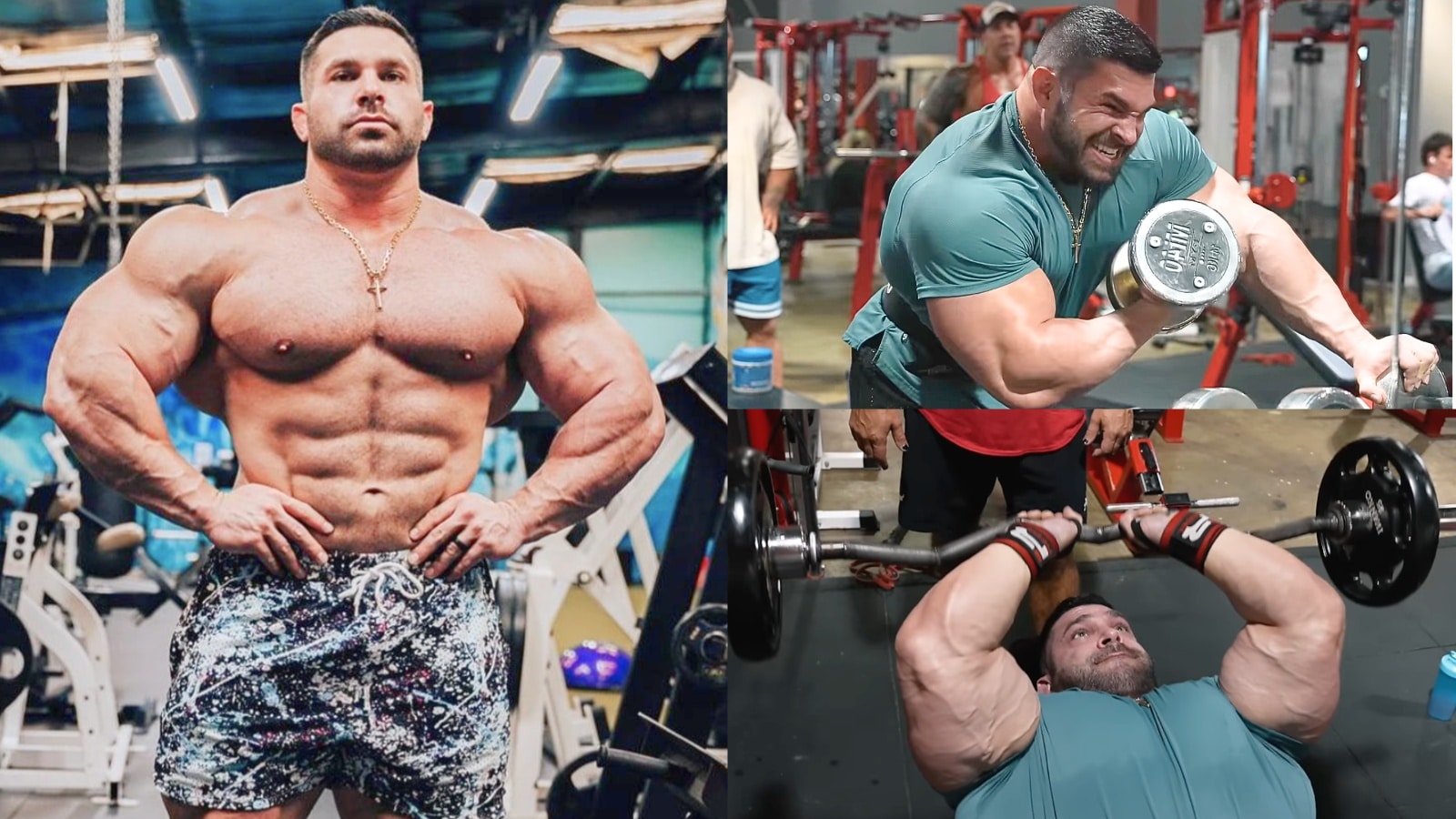 Le culturiste Derek Lunsford fume un entraînement pour les bras pendant 12 semaines à partir de 2024 Mr. Olympia – Fitness Volt