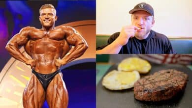 Le culturiste Urs Kalecinski montre une journée complète de 3 891 calories en mangeant 12 semaines à partir de 2024 Mr. Olympia – Fitness Volt