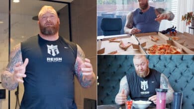 Regardez « The Mountain », un poids de 188 kg, éliminer 11 547 calories en une journée en prévision du titre d'homme le plus fort du monde en 2024 – Fitness Volt