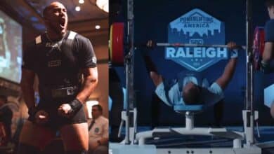 Devin Williams (120 kg) écrase le record du monde non officiel de l'IPF au développé couché brut de 255 kg (562,2 lb) au SBD Raleigh 2024 – Fitness Volt