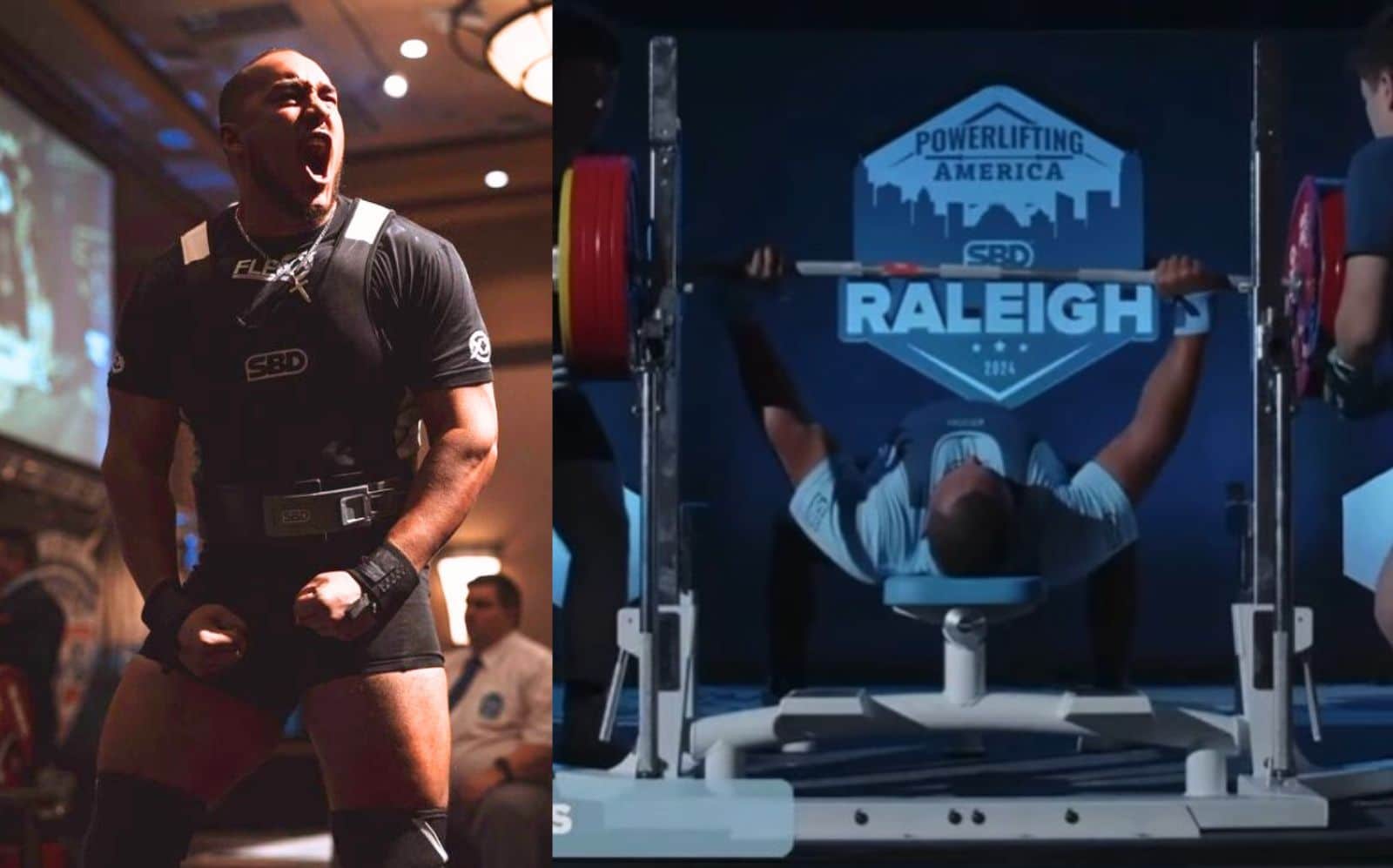 Devin Williams (120 kg) écrase le record du monde non officiel de l'IPF au développé couché brut de 255 kg (562,2 lb) au SBD Raleigh 2024 – Fitness Volt