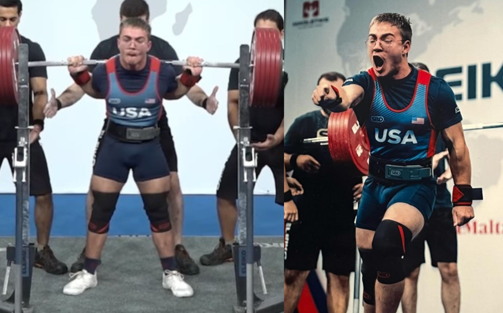 Elliott Sykes, 18 ans (74 kg), établit cinq records du monde et remporte les Championnats du monde de dynamophilie sub-juniors IPF 2024 – Fitness Volt