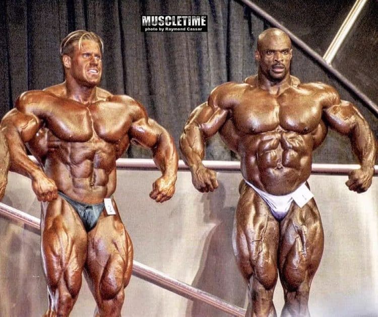 Jay Cutler avec Ronnie Coleman