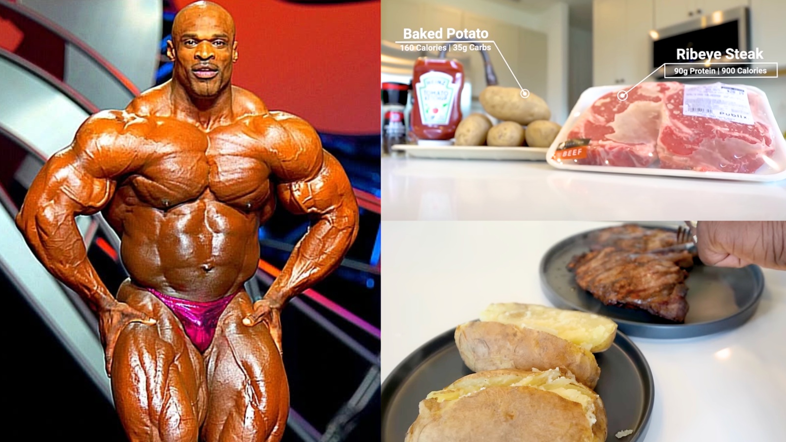 Ronnie Coleman révèle la recette de steak et de pommes de terre qu'il a utilisée tout au long de sa carrière en musculation