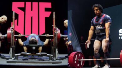 Jonathan Cayco (93 kg) décroche le record du monde de développé couché brut de 245,5 kg (541,2 lb) aux championnats IPF Sheffield Powerlifting 2024 – Fitness Volt