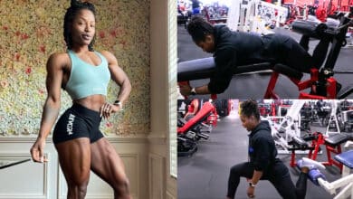 7x Figure Olympia Cydney Gillon explique comment elle structure l'entraînement de jour pour les jambes - Fitness Volt