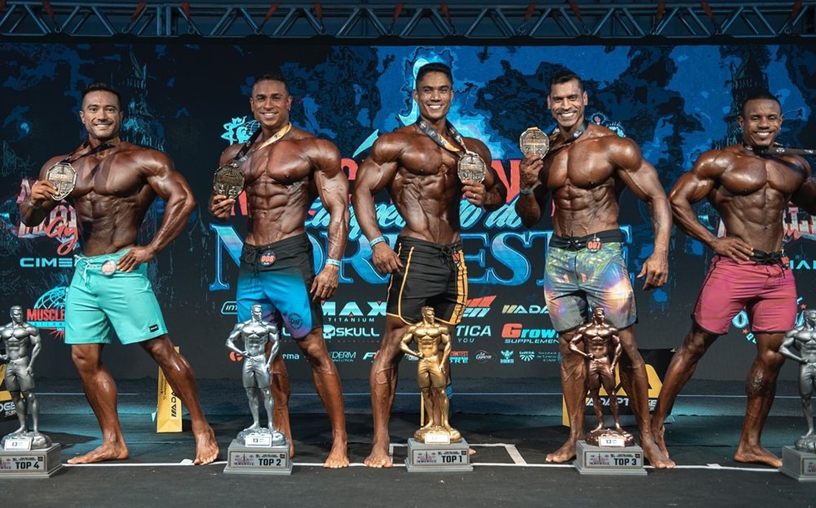 Résultats et tableau de bord du Musclecontest Nordeste Pro 2024 – Fitness Volt