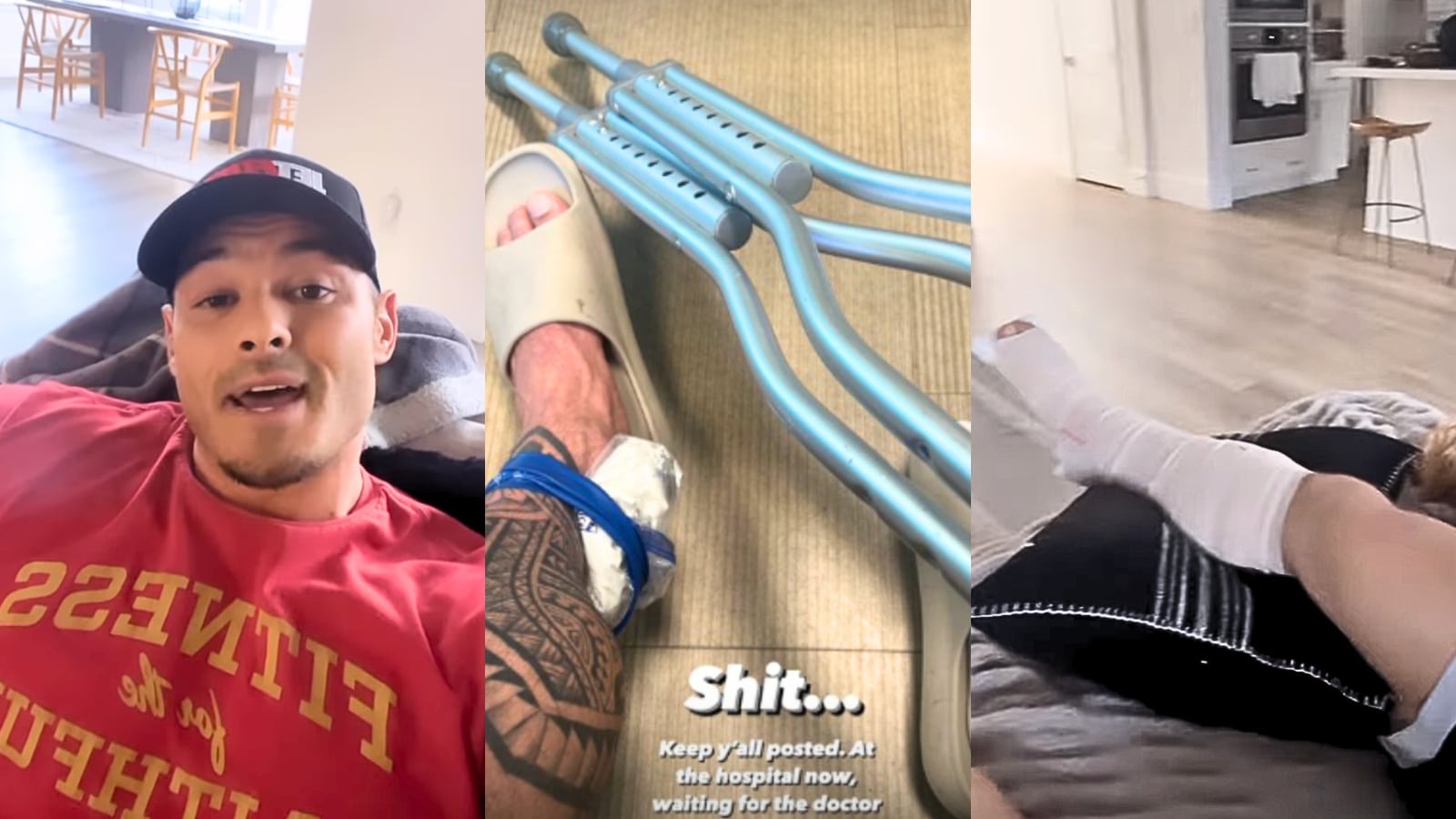 Jeremy Buendia souffre d'une rupture du tendon d'Achille après un accident de course « anormal » – Fitness Volt