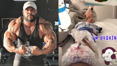 Le bodybuilder Sergio Olvia Jr. souffre d'une fracture douloureuse de la cheville – Fitness Volt