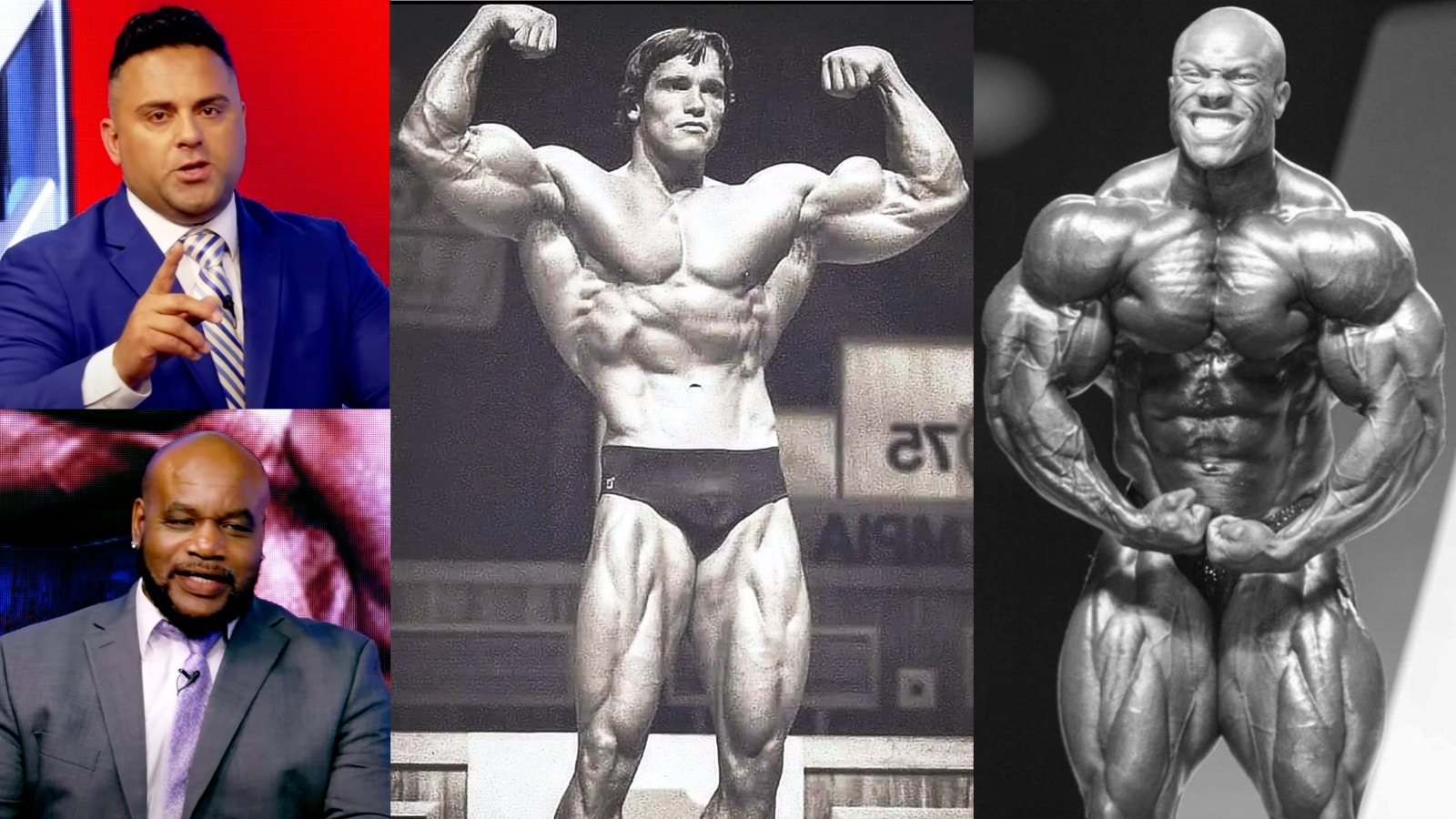 Terrick El Guindy et Chris Cormier comparent les carrières d'Arnold Schwarzenegger et Phil Heath – Fitness Volt