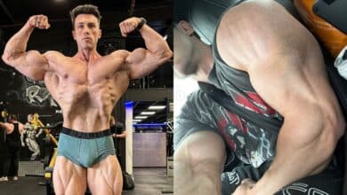 Le bodybuilder Brandon Harding termine sa préparation au concours 2024 après s'être arraché l'épaule « de l'os » – Fitness Volt