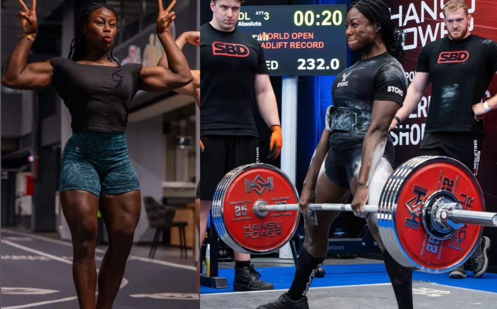 Betty Aborah (63 kg) bat le record du monde IPF de soulevé de terre brut de 232 kg (511,5 lb) au salon Euro Muscle Show 2024 – Fitness Volt