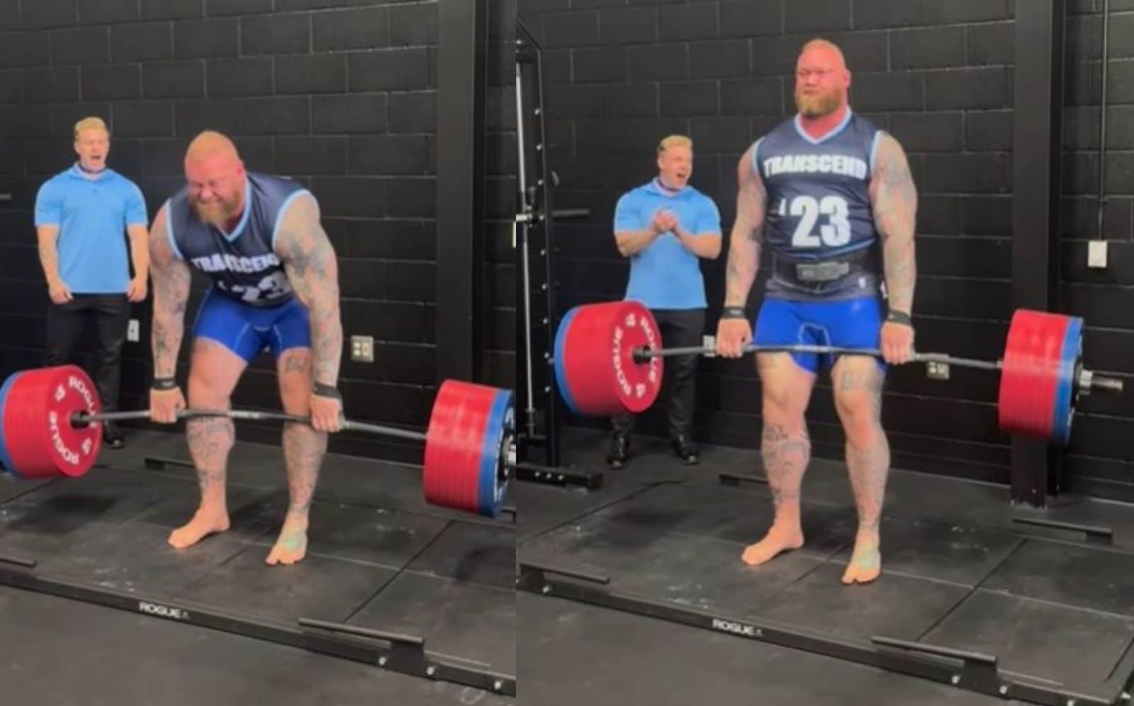 Hafthor Bjornsson écrase 456 kg (1 005,3 lb) au soulevé de terre en préparation pour le titre d'homme le plus fort du monde en 2024 – Fitness Volt