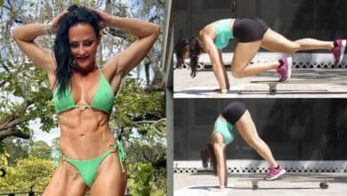 Renforcez votre tronc avec l'entraînement des abdominaux coulissants de 2x Figure Olympia Erin Stern – Fitness Volt