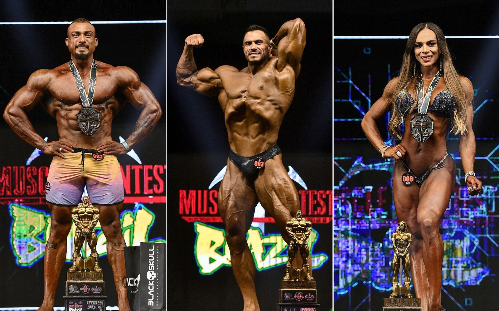 Résultats du Musclecontest Brésil 2024 – Fitness Volt