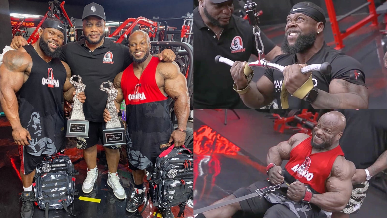 212 culturistes Keone Pearson et Shaun Clarida fument leur dos avec un entraînement intense de Mr. Olympia Battle 2024 – Fitness Volt