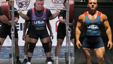 Gavin Adin (93 kg) établit un record du monde de squat brut et de total IPF aux Championnats nord-américains NAPF 2024 – Fitness Volt