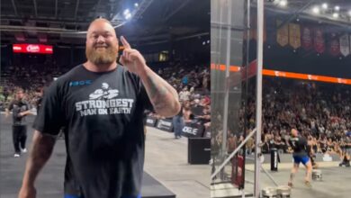 Hafthor Bjornsson établit un nouveau record du monde de lancer de fût de 7,77 mètres (25 pieds 6 pouces) lors du concours « L'homme le plus fort du monde 2024 » – Fitness Volt