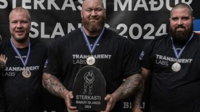 Hafthor Bjornsson remporte pour la 11e fois le titre de l'homme le plus fort d'Islande 2024 – Fitness Volt