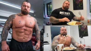 L'icône de l'homme fort Eddie Hall partage une journée entière de repas carnivores de 8 454 calories – Fitness Volt