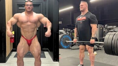 Le culturiste Nick Walker fume deux séries de soulevés de terre de 495 livres pendant 6 semaines à partir de 2024 Mr. Olympia – Fitness Volt