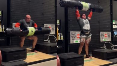 Mitchell Hooper bat un record personnel de 213 kg (469,5 lb) à l'entraînement – ​​Fitness Volt