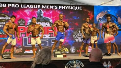 Résultats de la compétition Pacific USA Pro Men's Physique 2024 – Fitness Volt