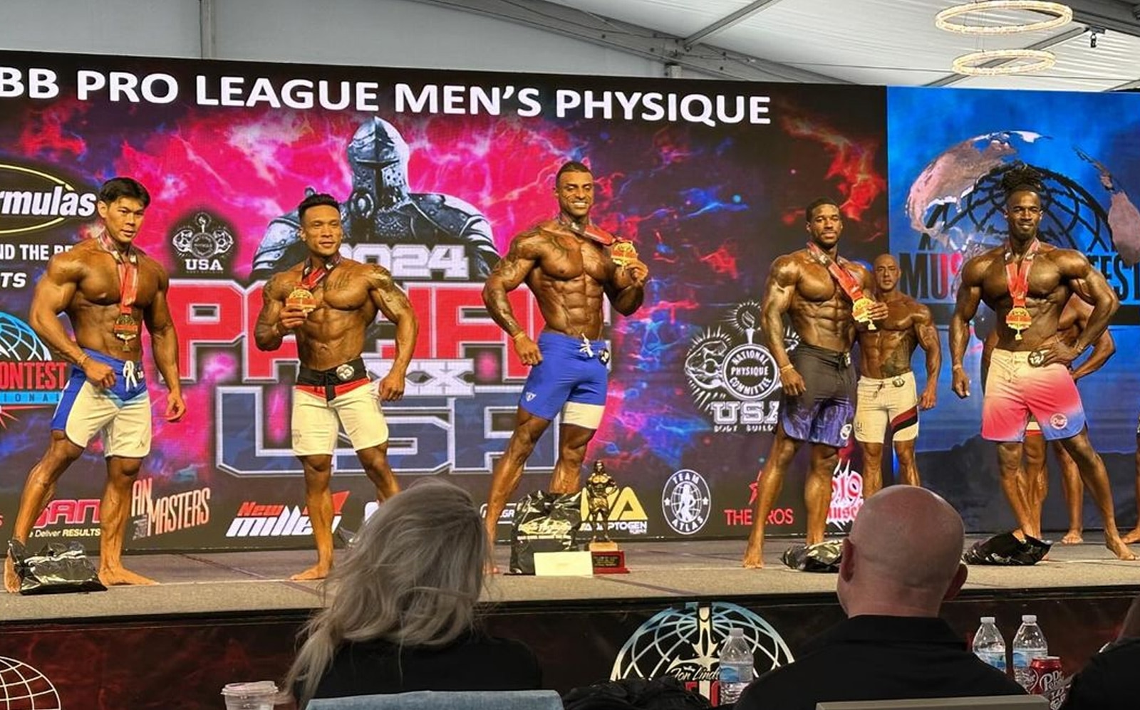 Résultats de la compétition Pacific USA Pro Men's Physique 2024 – Fitness Volt