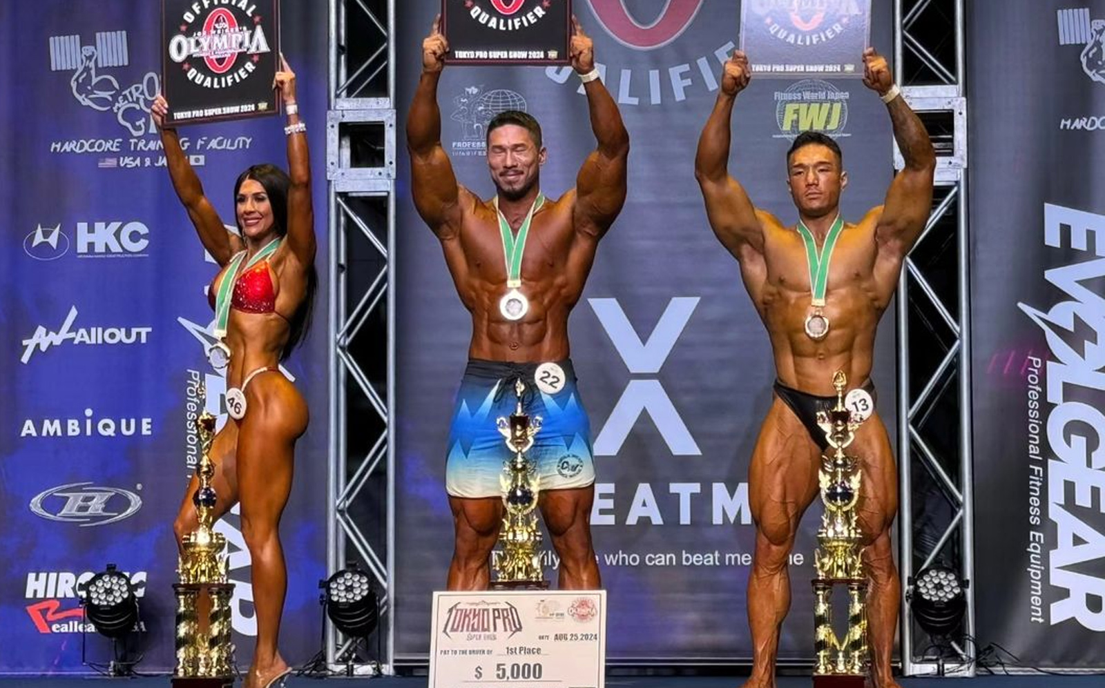 Résultats du Tokyo Pro Supershow Bodybuilding 2024 – Fitness Volt