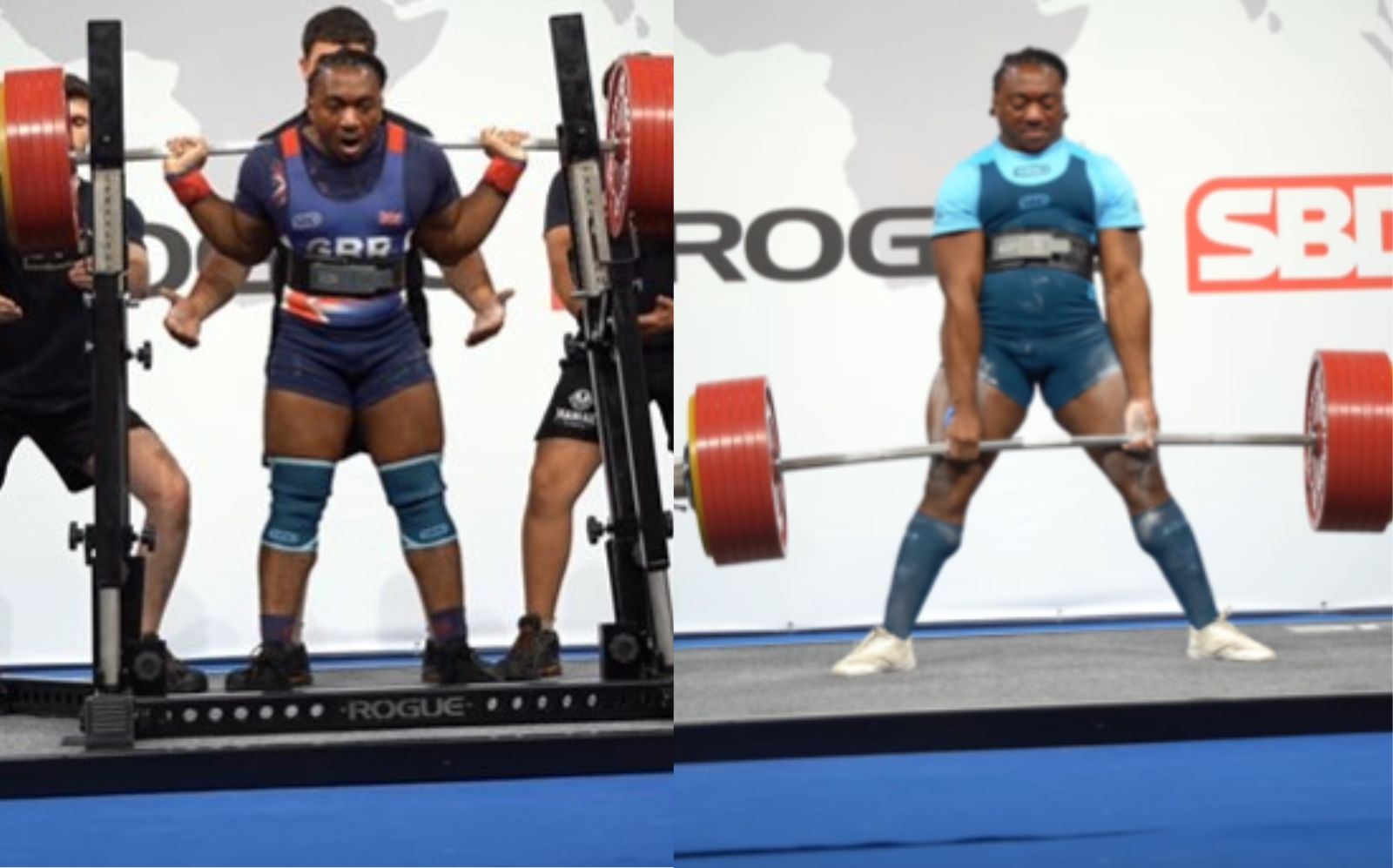 Ade Omisakin (83 kg) établit un record du monde IPF total brut de 861 kg (1 898,2 lb) aux Championnats d'Europe de l'Ouest IPF 2024 – Fitness Volt