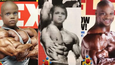 Découvrez Phil Heath, The Rock et Arnold Schwarzenegger en tant que bodybuilders Jacked Baby – Fitness Volt